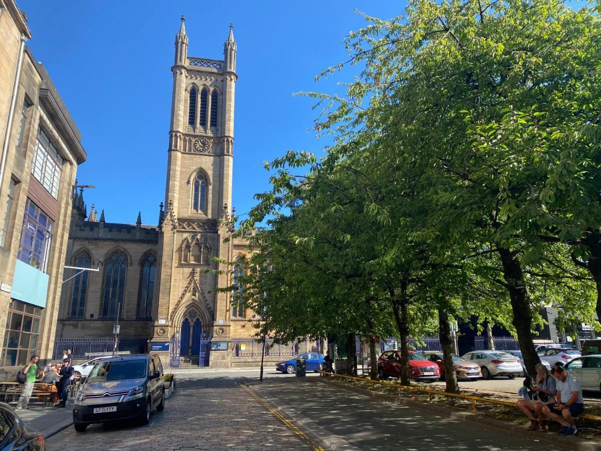 Lovely 1-Bed Apartment In Glasgow Merchant City Bagian luar foto